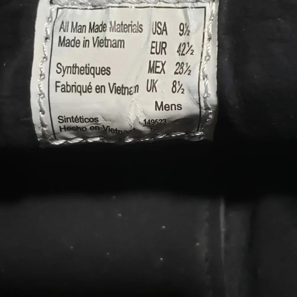 Dexter Comfort Black Dress Shoes with  Leather Lining,Lace up Shoe mens 9 1/2. - Picture 9 of 9